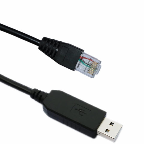 Jxeit USB to RJ45 Serial Cable for Skywatcher EQ5 HEQ5 HEQ6 Mount to PC/EQMOD/Asiair Pro, USB EQMOD Cable EQ Direct Cable for Skywatcher GOTO Mount PC Control Link Cable