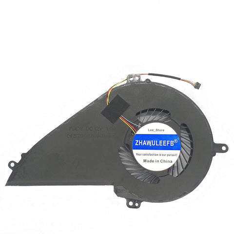 ZHAWULEEFB Replacement New CPU Cooling Fan for Razer Blade Pro 2017 RZ09-02202E75 GTX1080 17.3" Series DFS201312000T FJCW Fan
