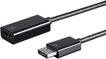 Monoprice DisplayPort 1.2a to 4K at 60Hz HDMI Active UHD Adapter, Black