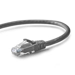 NavePoint Patch Cable, CAT5e, 24AWG/7 * 0.18 MM, 5 Ft, 10 Pack, Gray