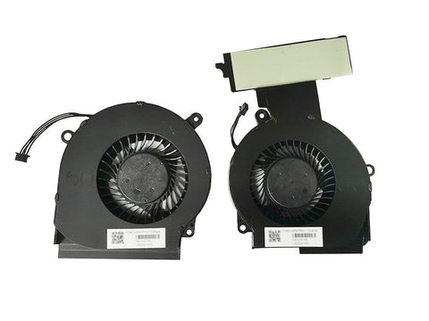 Jaemtsidulm CPU + GPU Cooling Fan Set for HP OMEN 15-dc1057nr 15-dc1058wm 15-dc1060nr 15-dc1062nr 15-dc1069wm 15-dc1079wm 15-dc1084nr 15-dc1085nr 15-dc1086nr 15-dc1088nr Series