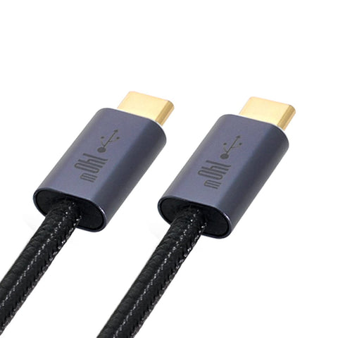 Cablecc 140W/100W Type-C USB-C Male to Male USB 2.0 Version Data Cable Support E-Marker for Laptop & Phone 2M