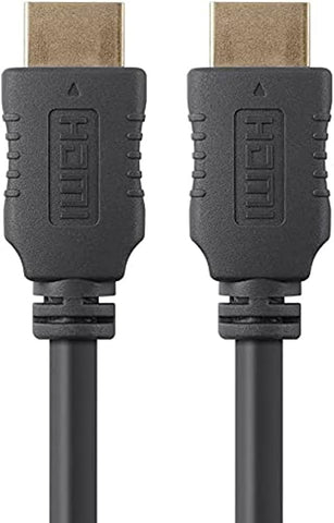 Monoprice High Speed HDMI Cable - 6 Feet - Black (5-Pack) 4K@60Hz, HDR, 18Gbps, YCbCr 4:4:4, 28AWG - Select Series