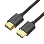 kinseda 4K HDMI Cable 8ft High Speed 18Gbps HDMI 2.0 Cord Supports to 4K 60Hz UHD 2160p 1080p 3D HDR Ethernet Audio Return?ARC? UL Rated - 1PC