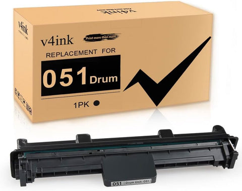 v4ink 051 Drum Unit Compatible Replacement for Canon 051 Drum Unit 2170C001 Work with imageClass LBP161dn LBP162dw MF263dw MF264dw MF266dw MF267dw MF269dw LBP160 MF260 Printer (1-Pack, 23,000 Pages)