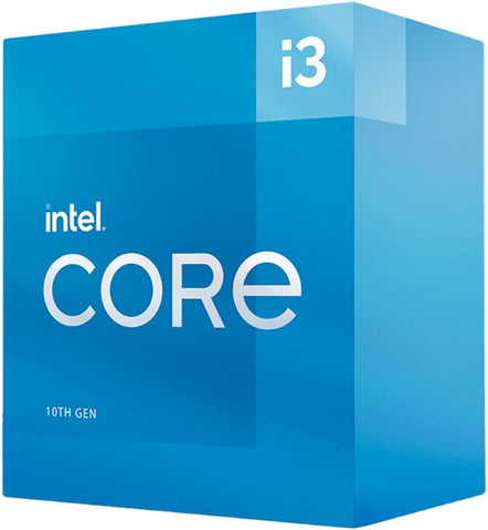 Intel Core i3-10100 Desktop Processor 4 Cores up to 4.3 GHz  LGA1200 (Intel 400 Series Chipset) 65W, Model Number: BX8070110100