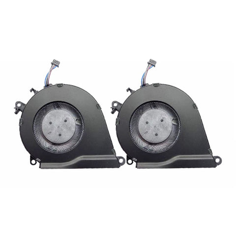 (2 Pack) CPU Cooling Fans Intended for HP Omen 15-AX 15-AX100 15-AX200 Pavilion 15-BC Series Laptop Replacement Fan 858970-001 TPN-Q173 15-ax030tx 15-ax256nr 15-ax250wm 15-bc015tx 15-bc216tx