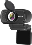 Anivia W5 HD 1080P Webcam with USB Plug - Computer Camera for Video Calling and Recording, 1080p Streaming Camera, Desktop or Laptop Webcam