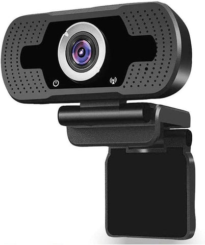 1080P Working Webcam with Microphone, USB Web Camera for Zoom/Skype/Teams, Laptop MAC PC Desktop Computer Webcam Plug and Play