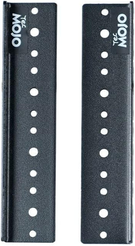 Tecmojo Vertical Server Rack Rail Pair Kit DIY Rack Rails Kit, 12-24 Screws x48 Included to Mount Equipment 2U-20U (4U)