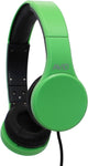 Avid AE-42 Over Ear Stereo Headphones with Inline Microphone Green (10-Pack)