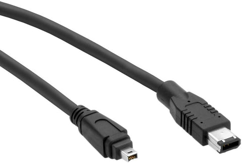 BRENDAZ Firewire DV Cable 4P-6P Compatible with Canon GL1 and GL2 Mini DV Camcorder, and Canon ZR Series Camcorders (15-Feet)