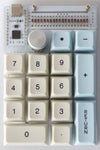 Tidbit 19 Key Programmable QMK Mechanical Numpad Kit (White)