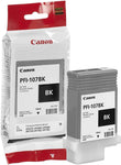 Canon Brand Name PFI-107BK Black Ink 130ml iPF680 685 780 785 6705B001