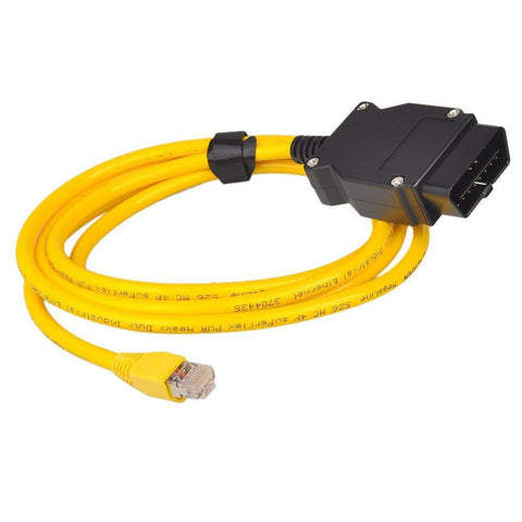 Aidixun ENET OBD2 Cable for BMW E-SYS ICOM Coding, Ethernet RJ45 ENET OBD Cable 6 ft