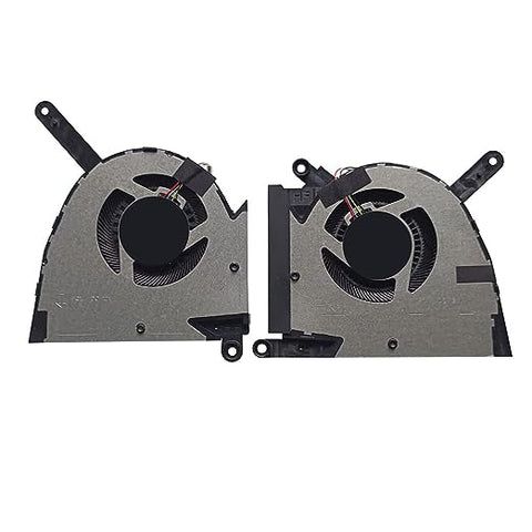 (1 Pair) New CPU GPU Cooling Fans Intended for ASUS TUF Dash (2022) FX517ZM FX517ZM-AS73 FX517ZR RTX 3060 3070 Series Laptop Replacement Fan DC 12V