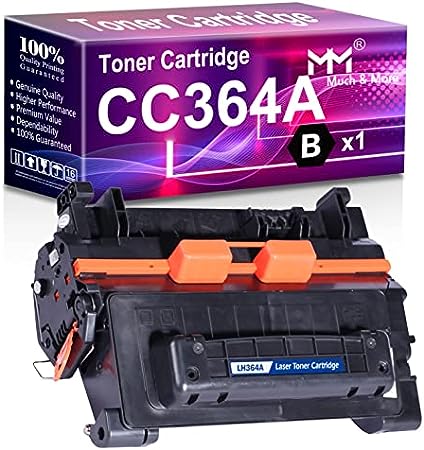 MM MUCH & MORE Compatible Toner Cartridge Replacement for HP 64A CC364A 64X to use with P4014dn P4014n P4015n P4015tn P4015dn P4015x P4515n P4515tn P4515x Printers (1 Pack)