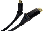 VisionTek 4K UHD High-speed Male-to-Male HDMI to HDMI Pivot Cable (10 feet)- 900750