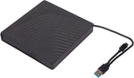 070 External CD Drive Box, USB 3.0 5 Gbps CD ROM Optical Player Drive, ABS Detachable Laptop Optical Drive Enclosure, for 12.7mm 9.5mm SATA DVD RW Drive