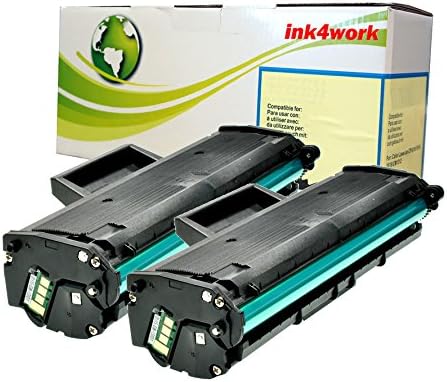 INK4WORK Compatible Toner Cartridge Replacement For Samsung MLT-D111S (111S) to use with Xpress M2022 M2020W 2070FW M2071 Printer (2-Pack)