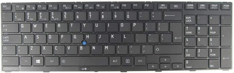 Abakoo New Keyboard Compatible with Toshiba Tecra R850 R950 R960 G83C000D72US P000570380 Black US