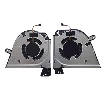 (1 Pair) CPU GPU Cooling Fans Intended for ASUS ROG Zephyrus M16 (2022) GU603Z GU603ZM GU603ZW GU603ZX Series Fan FP9R FP9Q DC 12V