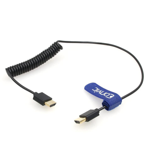 Eonvic 3D HD 8K@60hz 2.1 HDMI to HDMI Cable 48Gbps High-Speed 1080P Male to Male Cable for Sony PXW-FS5/PXW-FS5K Atomos Shinobi Ninjav V Monitor