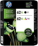 HB 62XL Ink Cartriges Black and Tri-Color Combo Kit