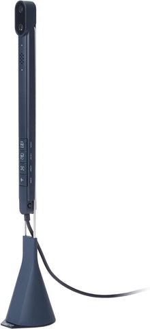 IPEVO Totem 120 - Video Conference Camera 3-in-1, 4K Dual-Lens, Ultra-Wide 120° Hybrid Meetings, 80° Autofocus Lens for Documents, AI Auto Framing and Noise Reduction Mic, Huddle Room or Personal Use