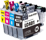 Compatible Brother LC401 Ink cartridges Replacement for Brother MFC-J1010DW Ink cartridges | Compatible LC401 Ink cartridges for Brother Printer | Replacement for Brother Ink cartridges LC401