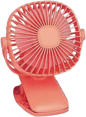 Mini fan can be flexible placed.Long endurance fan. Strong wind.Fashion appearance. (pink)