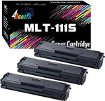 3-Pack 4BENEFIT Compatible for MLT-D111S Toner Cartridge D111S (Set of 3) Replacement for 111S MLTD111S Toner Used for Xpress M2020W M2024W M2070W M2070FW Laser Printer (3-Pack, Black)