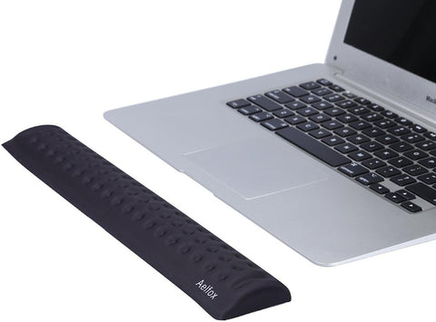 Aelfox Keyboard Wrist Rest for Laptop, Ergonomic Laptop Wrist Pad Wrist Support for Slim 87 Key Gaming Keyboard/Computer/Mac (14.17 x 2.32 x 0.7 Inch)