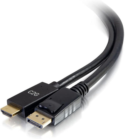 10ft DisplayPort™ Male to HDMI® Male Passive Adapter Cable - 4K 30Hz