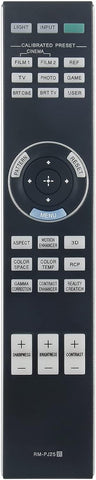 RM-PJ25 Replacement Remote Control fit for Sony VPL-GTZ1 VPL-HW40ES VPL-HW45 VPL-HW45ES VPL-HW55ES VPL-HW65 VPL-VW285ES VPL-VW295ES VPL-VZ1000 VPL-VZ1000ES