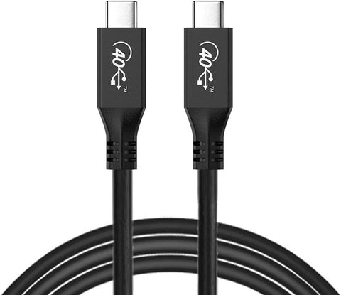 Cablecc USB-IF Certification USB4 Cable 40Gbps with 100W Charging and 8K@60Hz 5K@60Hz 100CM