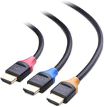 Cable Matters 3-Pack High Speed HDMI Cable 15 ft with 4K @60Hz, 2K @144Hz, FreeSync, G-SYNC and HDR Support for Gaming Monitor, PC, Apple TV, and More