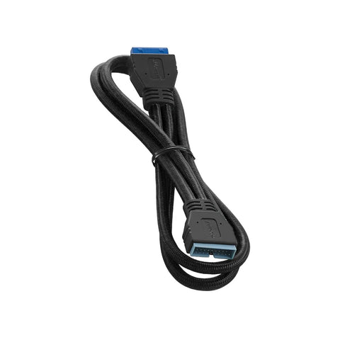 CableMod ModFlex Sleeved Internal USB 3.0 (Black, 50cm)