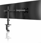 Pholiten Dual Monitor Arm,Computer Monitor Stand for Desk, Monitor Mounts for 2 Monitors, Dual Monitor Desk Mount for Desk