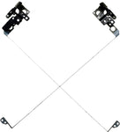 Rangale Left and Right Hinge Hinges Kit for HP Pavilion 14-CE TPN-Q207 14-CE1007TX 14-CE0008CA 14-CE0010CA 14-CE0064ST 14-CE0068ST 14" Series