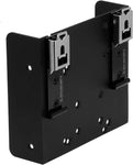 SEDNA - 3.5'' Floppy Drive Bay Form Factor Accessories DIN-Rail Mount Adaptor (Also fits Most Popular Embedded Controller Boards), Black