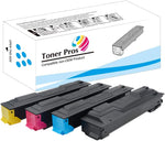 Toner Pros Compatible Toner Cartridge Replacement for TK-5197 (TK5197) for Kyocera TASKalfa 306ci Color Multifunction Printer (4-Color-Pack: KCMY) Black 15,000 & Colors 7,000 Pages