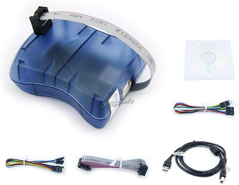 Compatible Atmel AT AVRISP mkII AVR ISP mk2 USB MCU AVR XMEGA In-System Programmer Studio 4/5/6 ISP PDI interface @XYGStudy