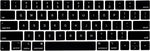 Padarsey Replacement Keyboard Keys, Keycap US Set Compatible for MacBook Pro Touch Bar 13-inch A1989 15-inch A1990 2018 2019