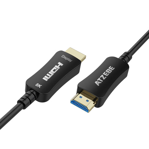 ATZEBE HDMI 2.1 Cable 8K Fiber Optic HDMI Cable 328ft