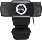 Adesso CyberTrack H4 Webcam 1080P HD USB Webcam with Built-in Microphone, Black