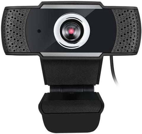 Adesso CyberTrack H4 Webcam 1080P HD USB Webcam with Built-in Microphone, Black