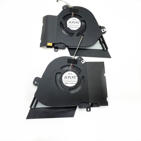 JLYLYC Replacement New CPU and GPU Cooling Fan for ASUS ROG Zephyrus GU502GW GU502GV GU502GV-BI7N10 GU502LW GU502LW-BI7N6 GU502LV GU502DU GU502LWS Series FLGN and FLG9 98M0121 8XM0311 12V 1A Fan