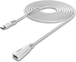 TUSITA Micro USB Power Extension Cable (20ft 6M) - Male to Female Extender Cord Replacement for Blink XT2 Outdoor Indoor Home,Ring Stick Up Solar Panel,Arlo Pro,Zmodo - Security Camera Accessories