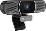 LPDISPLAY 3 in 1 Webcam with Microphone and Speaker Full HD 1080P USB Streaming Camera with Privacy Cover and Noise Reduction Compatible with Skype, FaceTime, PC Mac Desktop